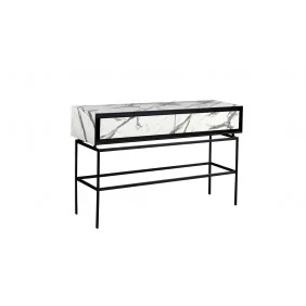 Консоль Палацо белый глянец