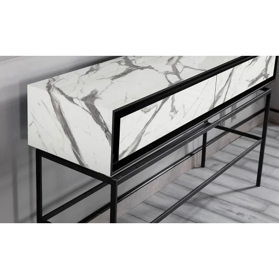 Консоль Палацо белый глянец 6