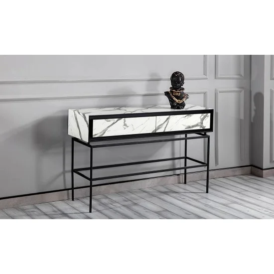 Консоль Палацо белый глянец 4