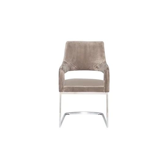 Стілець Берналь метал сидіння тканина 620x560x940 бежевий 2