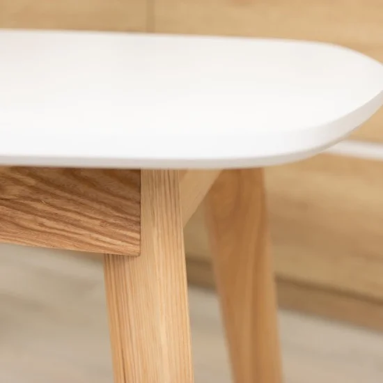 Стол прямоугольный обеденный кухонный Onto Винцензо 100 Белый 5