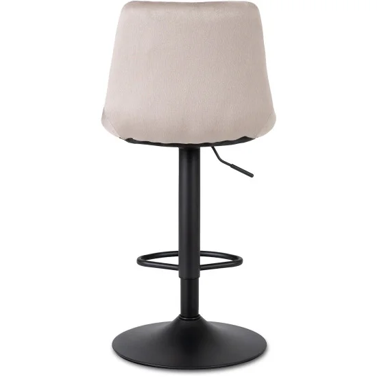 Барный стул Arcos велюр бежевый 5