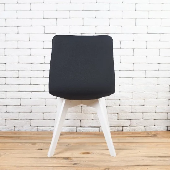 Стул Onto Дарио Черный белые ножки 4