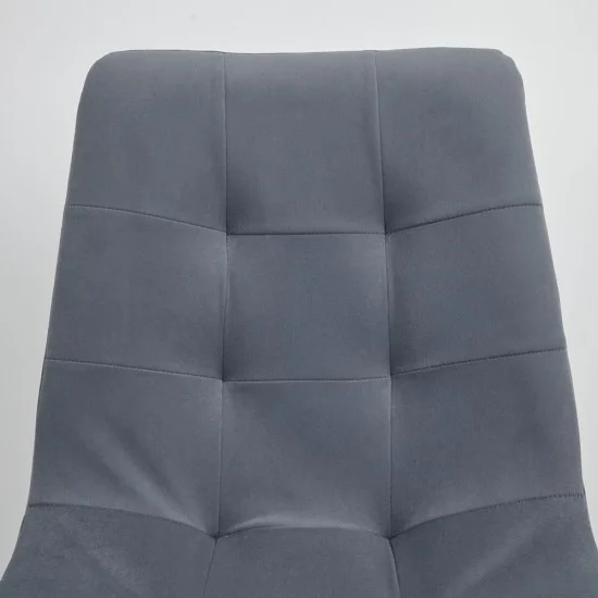 Стул Onto Дарио Серый белые ножки 6