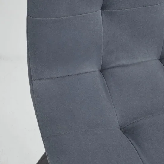 Стул Onto Дарио Серый белые ножки 7