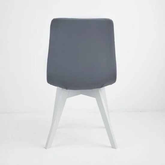 Стул Onto Дарио Серый белые ножки 4