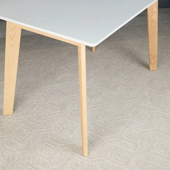 Стіл кухонний обідній розкладний Onto Алонзо 100-140 Сірий 7