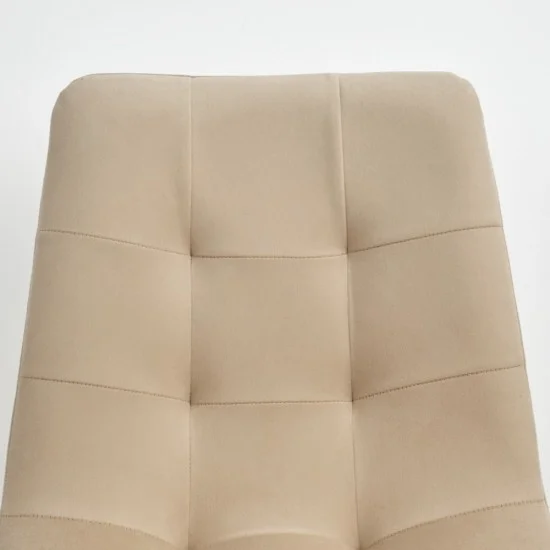 Стілець Onto Даріо Бежевий білі ніжки 6