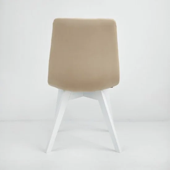 Стілець Onto Даріо Бежевий білі ніжки 4