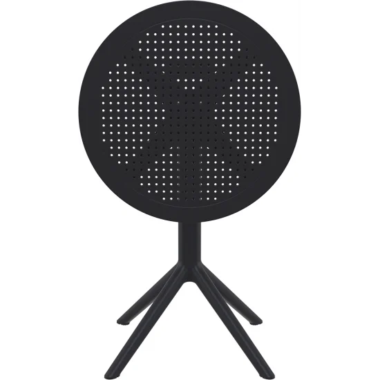 Стіл садовий круглий Siesta Sky Folding Table 60 Чорний 6