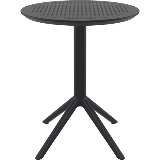 Стіл садовий круглий Siesta Sky Folding Table 60 Чорний 1