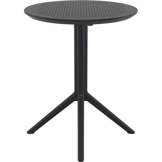 Стіл садовий круглий Siesta Sky Folding Table 60 Чорний 3