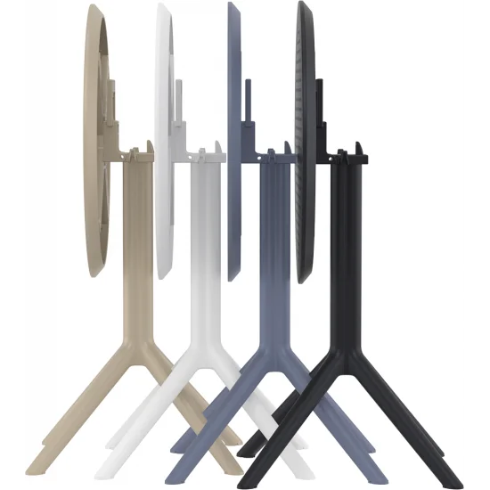Стіл садовий круглий Siesta Sky Folding Table 60 Оливковий 9