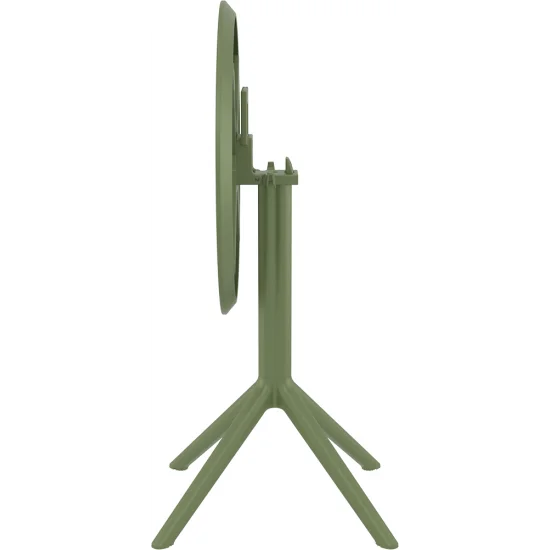 Стіл садовий круглий Siesta Sky Folding Table 60 Оливковий 8