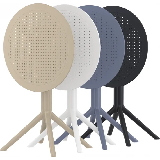 Стіл садовий круглий Siesta Sky Folding Table 60 Оливковий 10