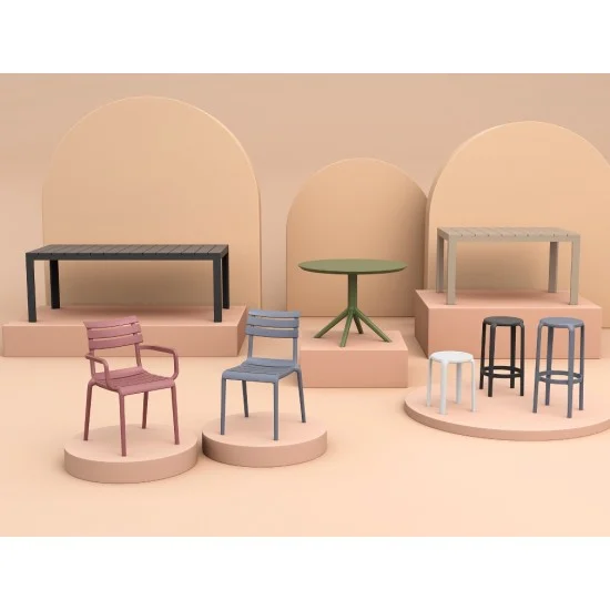 Стол садовый Siesta Atlantic Table 210/280 Черный 12