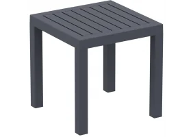 Стол садовый для шезлонга Siesta Ocean Side Table Темно-серый