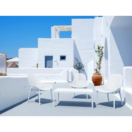 Стул садовый Siesta Sky Lounge Белый 8