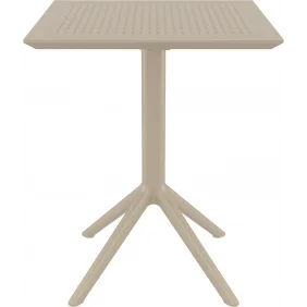 Стол садовый Siesta Sky Folding Table 60 Бежевый