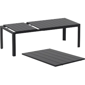 Стіл садовий Siesta Atlantic Table 140/210 Чорний