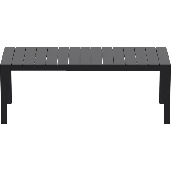 Стіл садовий Siesta Atlantic Table 140/210 Чорний 5