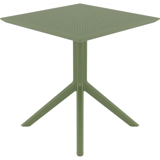 Стол садовый Siesta Sky Table 70 Оливковый 3