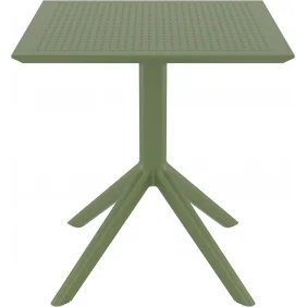 Стол садовый Siesta Sky Table 70 Оливковый