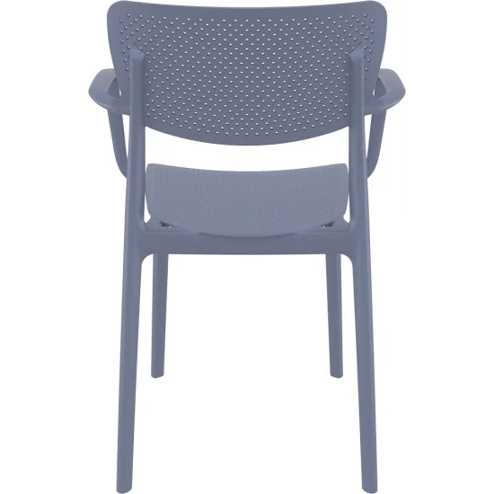 Стілець садовий Siesta Loft Темно-сірий 5