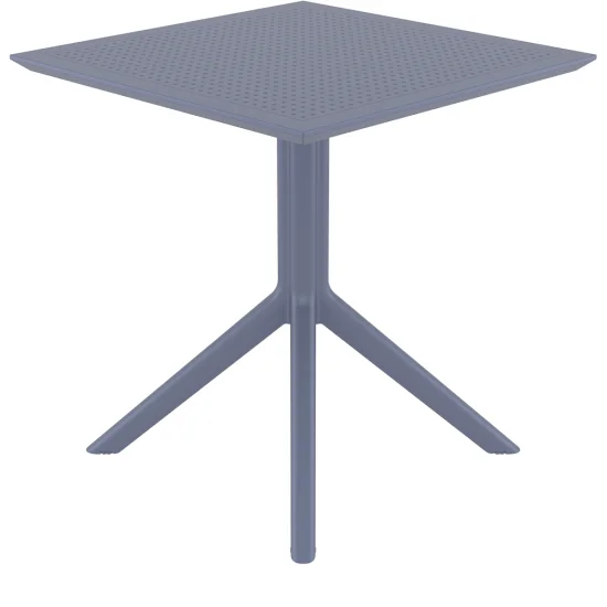 Стіл садовий Siesta Sky Table 70 Темно-сірий 3