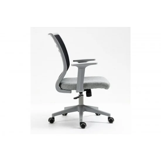 Комп'ютерне крісло поворотне Q-320 Чорний/Сірий OBRQ320CS 19