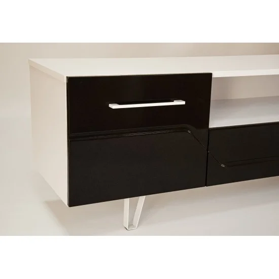 Тумба TV Maggio Білий / Бордово-бронзовий хамелеон 10