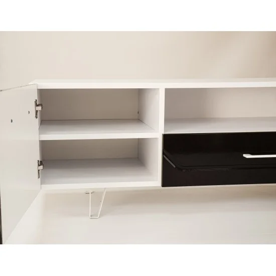 Тумба TV Maggio Білий / Бордово-бронзовий хамелеон 5