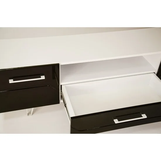 Тумба TV Maggio Білий / Бордово-бронзовий хамелеон 14