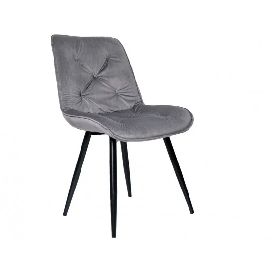 Стілець STYLE чорний/сірий 3