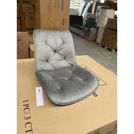 Стілець STYLE чорний/сірий 8