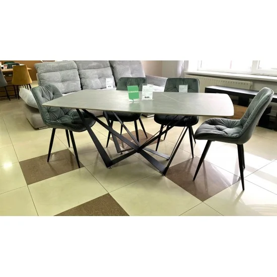 Стілець STYLE чорний/сірий 9