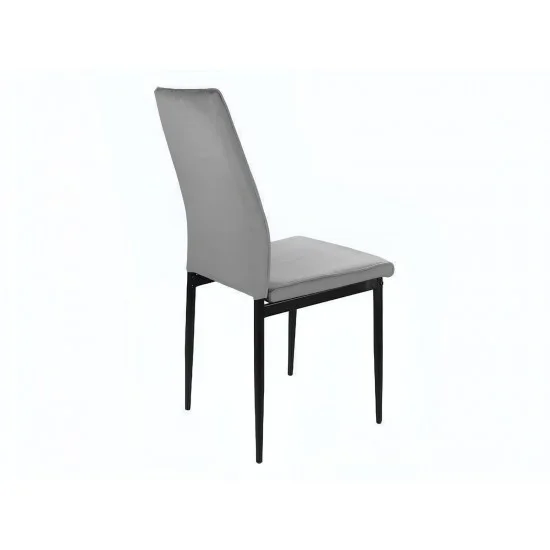 Кресло ATOM VELVET Черный / Серый ATOMVCSZ 2