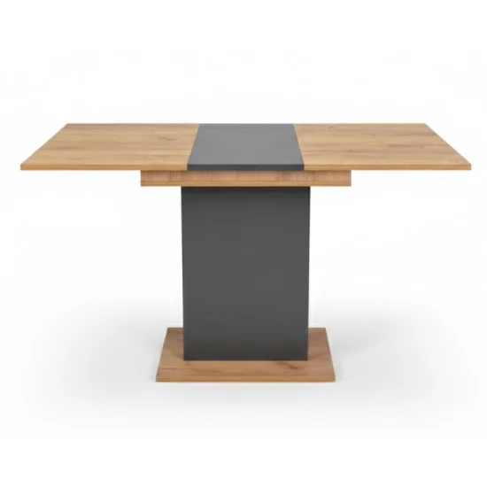 STOUN A/D стіл антрацит/дуб крафт золотий 1