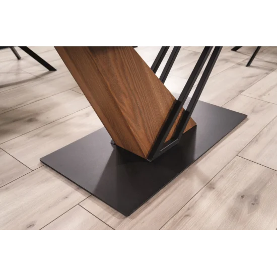 Стіл обідній розкладний GENESIS 180(240)*90 чорний/чорний/ясень GENESISCCJ180 19