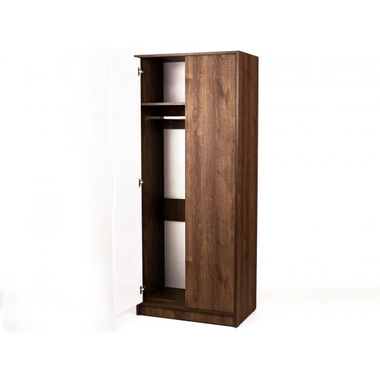 Шкаф NORD B Дуб Экспрессив Бронзовый/Белый Бриллиант 5