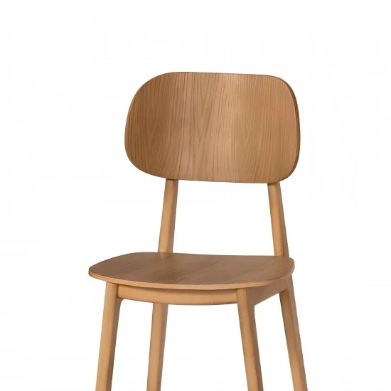 Барное кресло LULA Bar Натуральный каркас 2