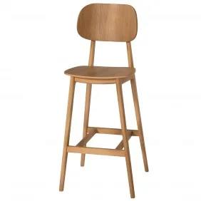Барное кресло LULA Bar Натуральный каркас