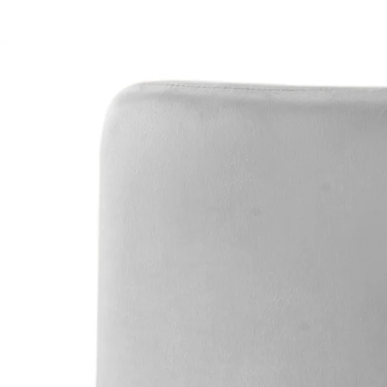 Стілець кухонний NEO чорний каркас/світло-сірий велюр  6