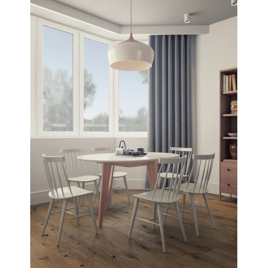 Стул обеденный GRACE Белый 28