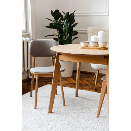 Стол обеденный раскладной MARS 75x100(140) Натуральный 5