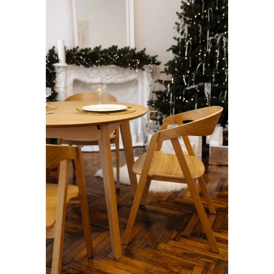 Стол обеденный раскладной MARS 75x100(140) Натуральный 11