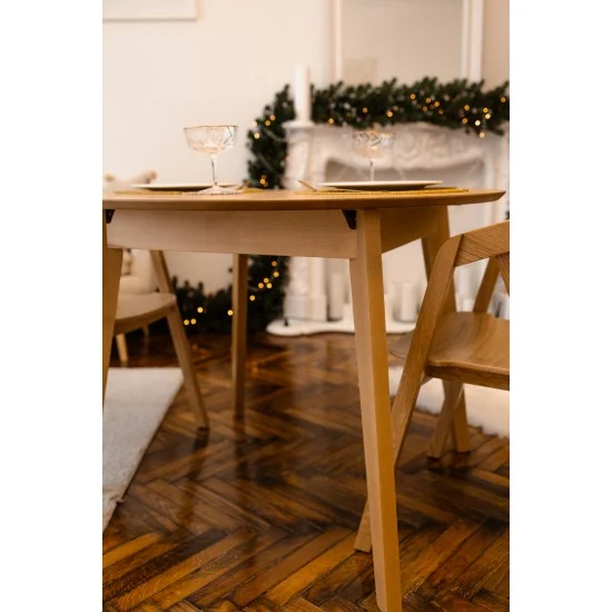 Стол обеденный раскладной MARS 75x100(140) Натуральный 22