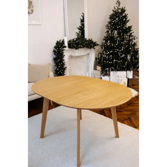 Стол обеденный раскладной MARS 75x100(140) Натуральный 17