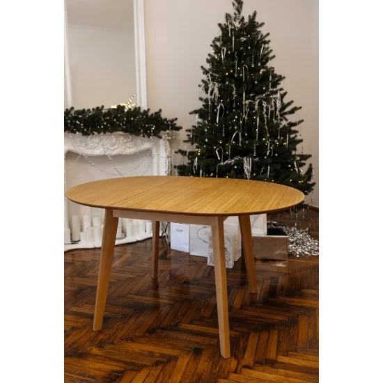 Стол обеденный раскладной MARS 75x100(140) Натуральный 18