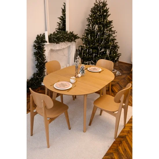 Стол обеденный раскладной MARS 75x100(140) Натуральный 20